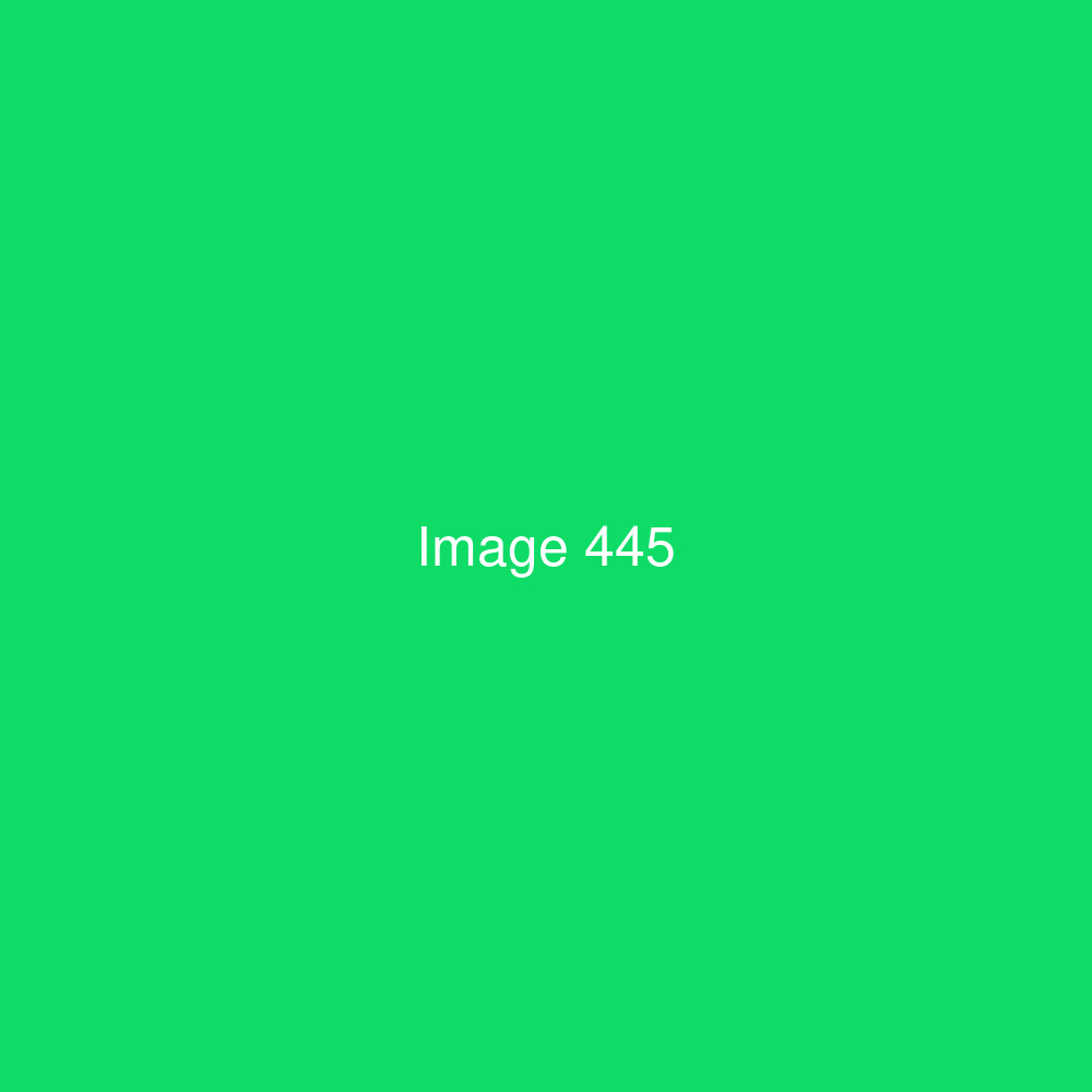 A bright green background with white text 'Image 445', representing a placeholder image for a WordPress developer's website or project.